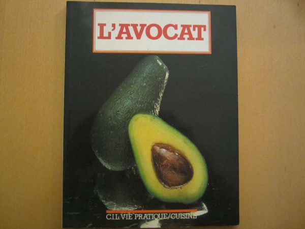 Livre "L'avocat" - recettes de cuisine