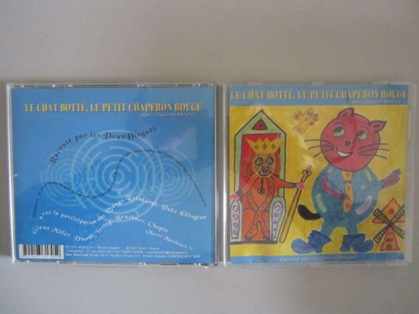 CD Le chat botté, le petit chaperon rouge d'après Perrault
