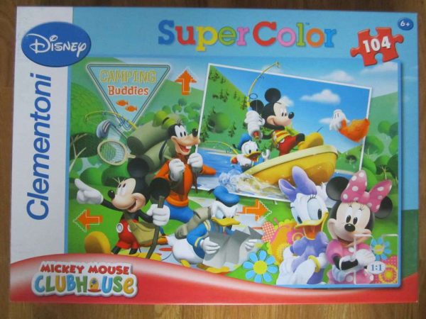 Puzzle Disney Mickey Mouse ClubHouse, SuperColor, 104 pièces