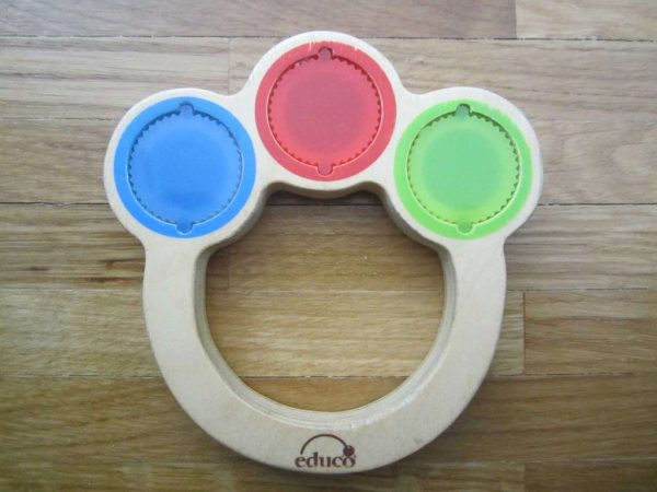 Hochet en bois éduco (d'occasion)