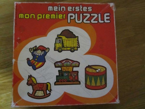 Mon premier puzzle, 5 puzzles pour enfants à partir de 3 ans