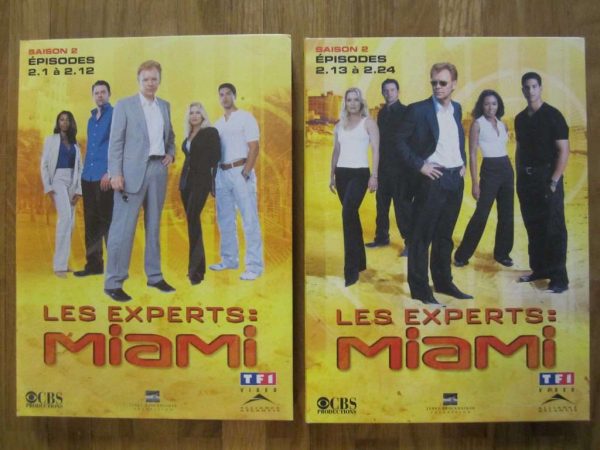 2 coffrets DVD l'intégrale de la saison 2 "Les Experts : Miami"