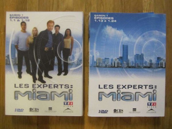 2 coffrets DVD l'intégrale de la saison 1 "Les Experts : Miami"