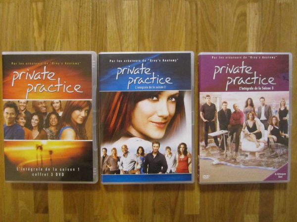 Coffrets Les intégrales de Private practice (15.- la saison)
