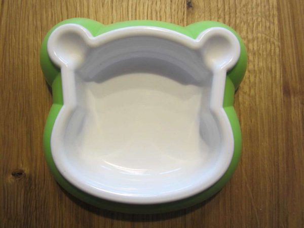 Petite assiette en plastique en forme de Mickey (d'occasion)