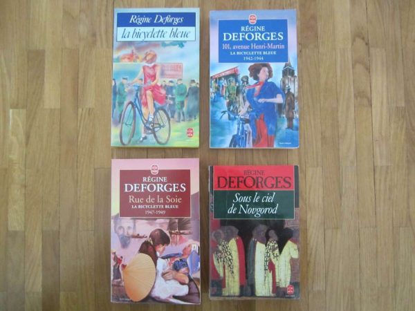 Livres de poche de Régine Deforges : La Bicyclette bleue...