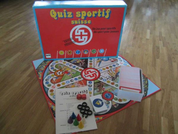 Jeu Quiz sportif suisse, Edition originale - Carlit
