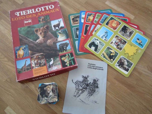 Jeu Loto des animaux - Carlit (avec règles du jeu)