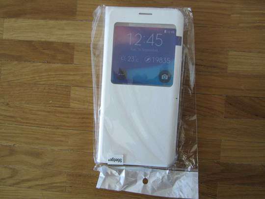 Etui blanc pour Samsung S6 edge plus (neuf, emballé)