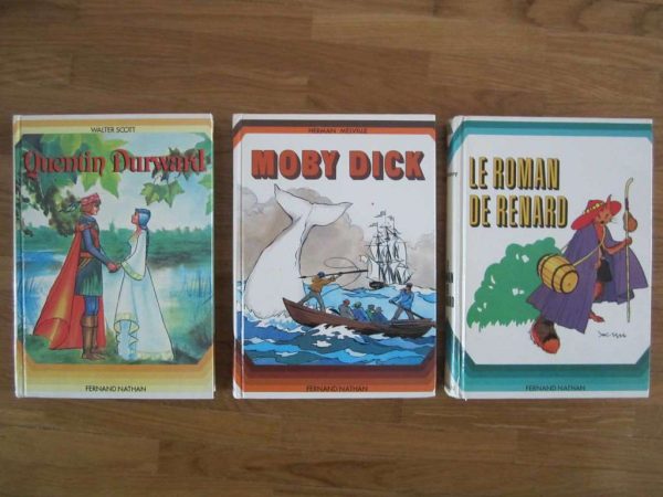 Lot de 3 livres de la même collection - Nathan