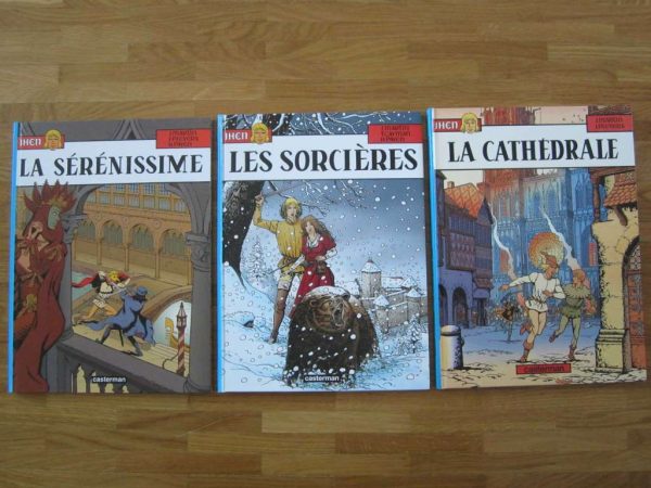 BD Les aventures de Jhen - J. Martin, J. Pleyers - Casterman