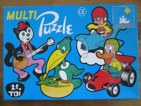 Multi puzzle - 4 puzzles avec 114 pièces