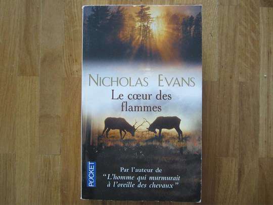 Livre Pocket "Le coeur des flammes" - Nicholas Evans