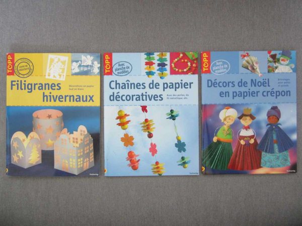 Livres bricolages créatifs "TOPP" (en parfait état)
