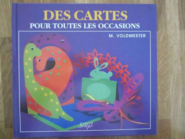 Livre "Des cartes pour toutes les occasions" M. Voldmester