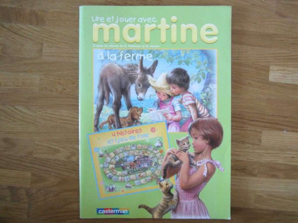Lire et jouer avec Martine (4 histoires et 1 jeu de l'oie)