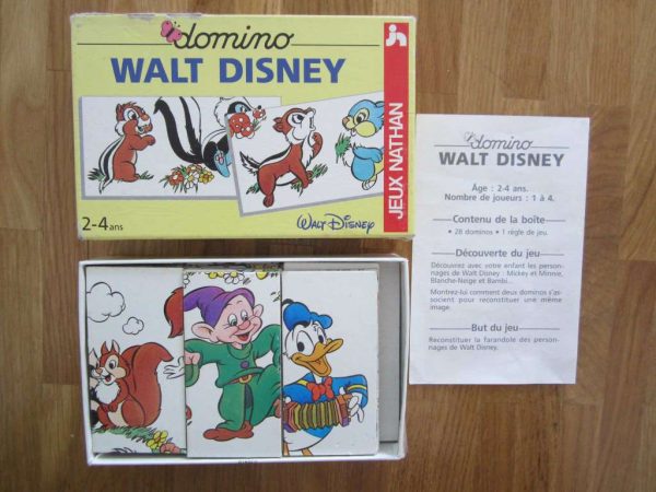 Jeu domino Walt Disney - Nathan (2-4 ans)