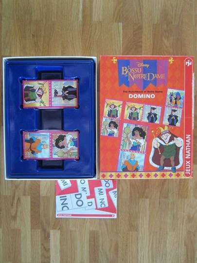 Domino "Le Bossu de Notre-Dame" Disney - Jeux Nathan