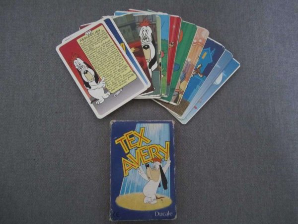 Jeu de cartes des 7 familles TEX AVERY