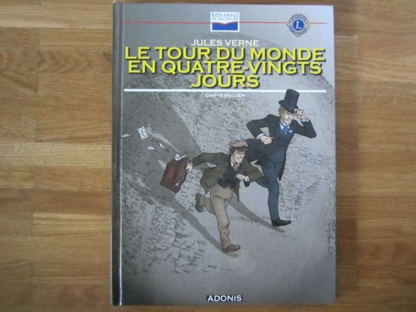 BD Le tour du monde en quatre-vingts jours, Jules Verne
