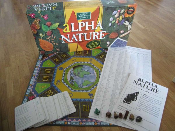 Jeu "Alpha nature" avec règles du jeu (8 +) 2-6 joueurs