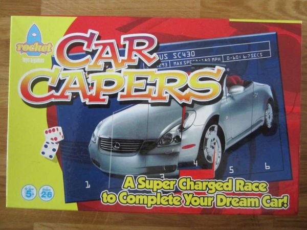 Jeu "Car capers" avec mode d'emploi (en anglais) 5 +