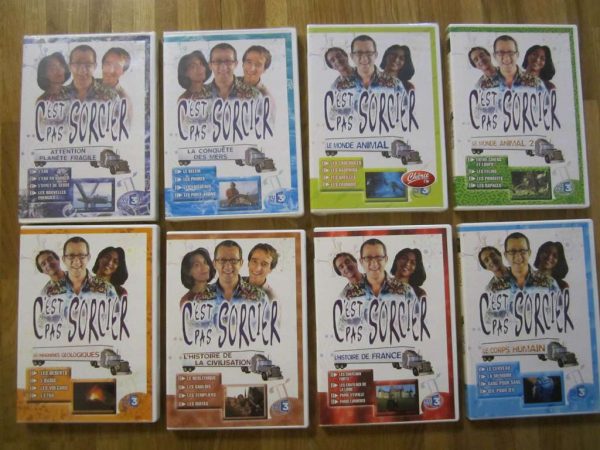 7 DVD C'est pas sorcier, selon liste :