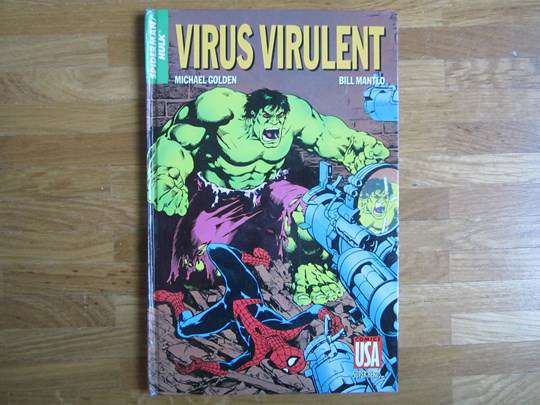 Comics USA "Virus virulent" Spiderman/Hulk
