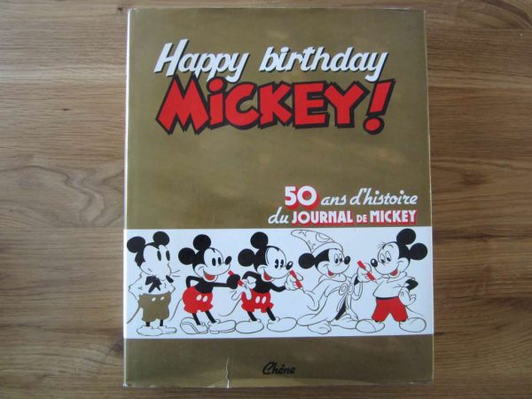 Livre "50 ans d'histoire du journal de Mickey" (d'occasion)