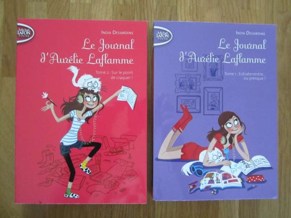 Livres "Le Journal d'Auréllie Laflamme" - India Desjardins