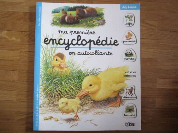 Ma première encyclopédie en autocollants - Editions Lito