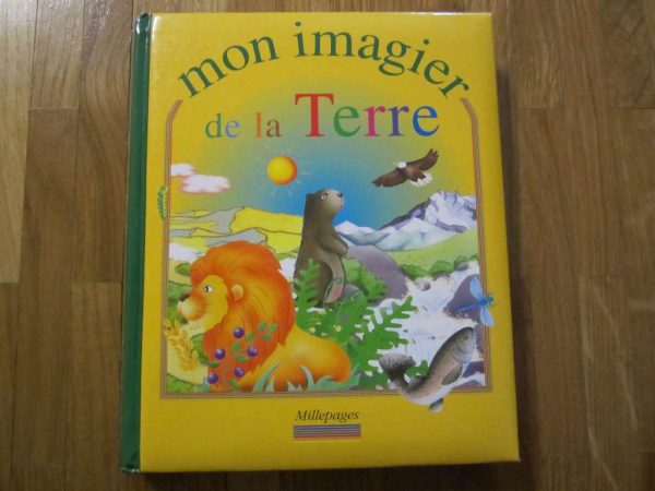 Livre "mon imagier de la Terre" - Millepages (dès 2 ans)