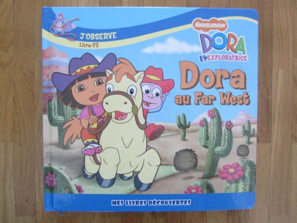 Livre "Dora L'exploratrice" J'observe, Livre-Fil