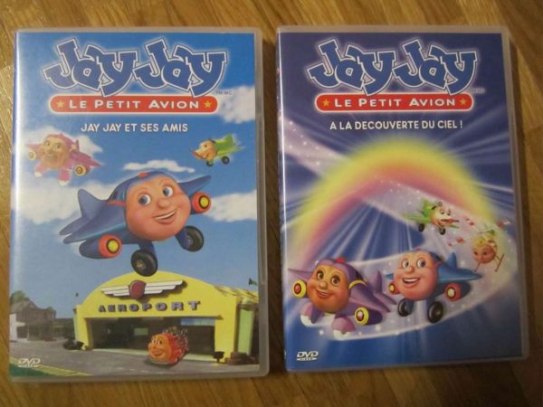 Lot de 2 DVD Jay Jay Le petit avion