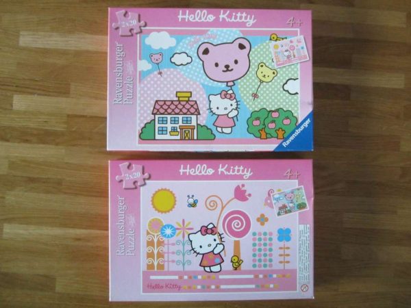 Puzzle Ravensburger Hello Kitty (2 x 20 pièces) 4 +
