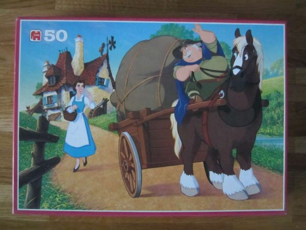 Puzzle Jumbo Disney "Beauty and the Beast" (50 pièces)
