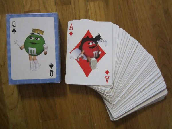Jeu de cartes M&M's en bon état