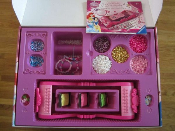 Jeu enfant "Métier à tisser les perles" Disney Princess, 5 +