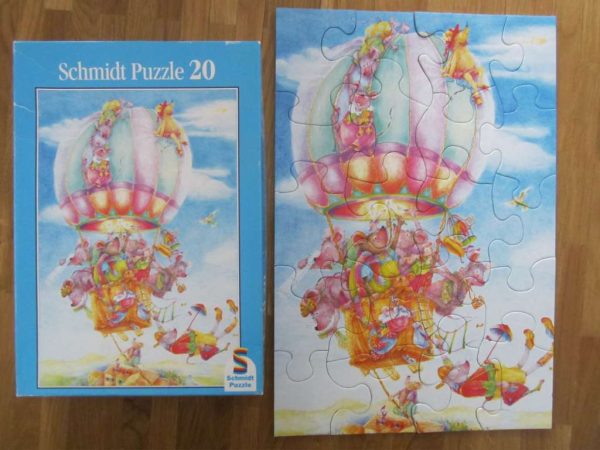 Puzzle Schmidt (20 pièces) Voyage en ballon