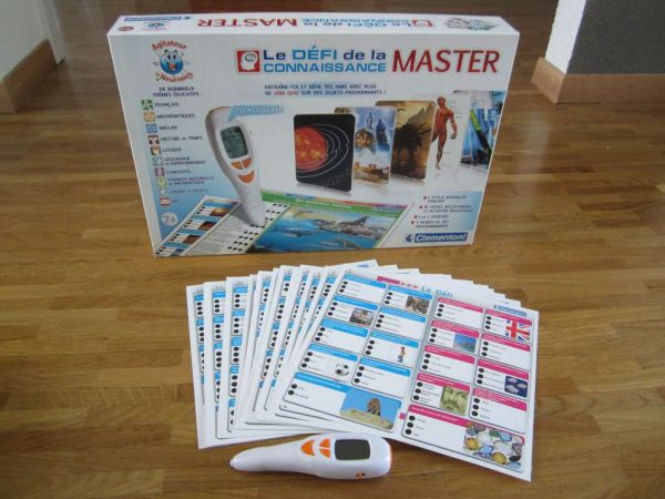 Jeu "Le défi de la connaissance MASTER" - Clementoni (7 +)