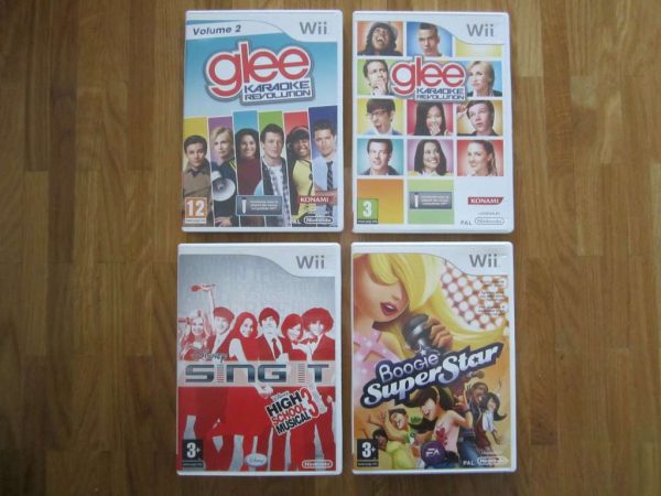 Jeux Wii (micro requis) CHF 5.- le jeu