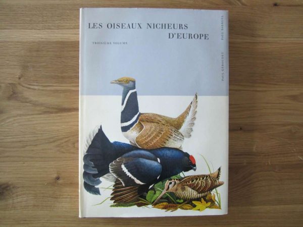 Livre "Les oiseaux nicheurs d'Europe" Troisième volume