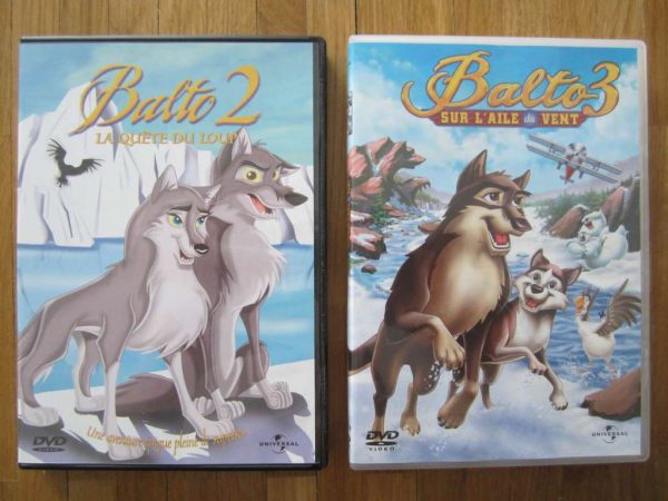 Lot de 2 DVD Balto 2 et 3