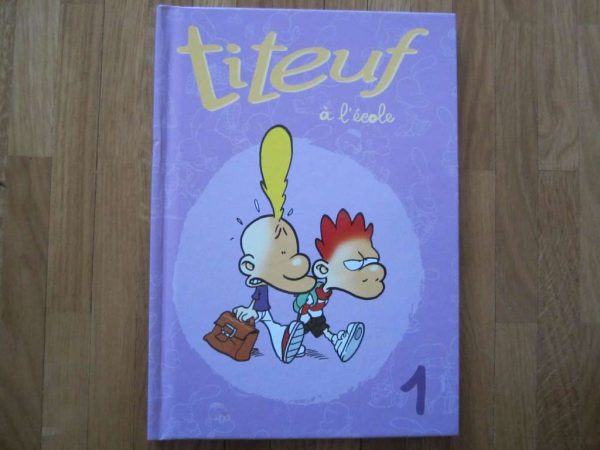 BD petit format Titeuf à l'école 1, en bon état