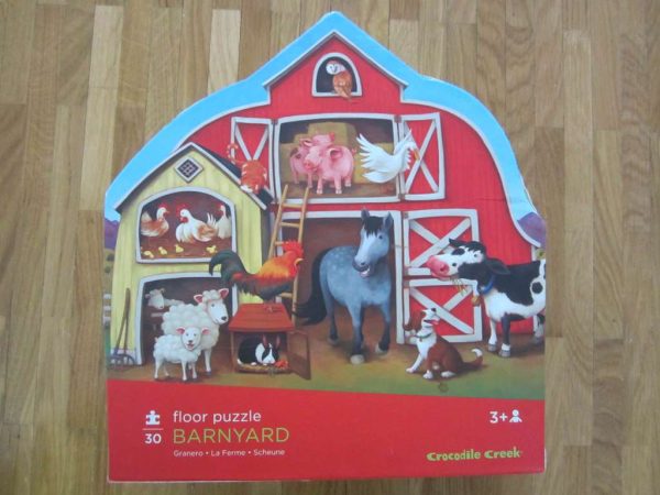 Floor puzzle Barnyard "La Ferme" (30 pièces) 3 +