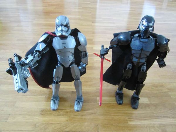 Lot de 2 Lego Bionicle Star Wars Capitaine Phasma + Kylo Ren