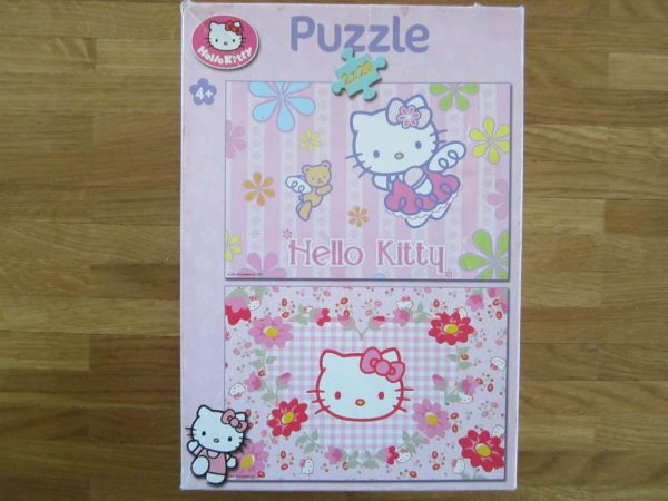 Puzzle Hello Kitty (2 x 20 pièces) d'occasion (4 +)