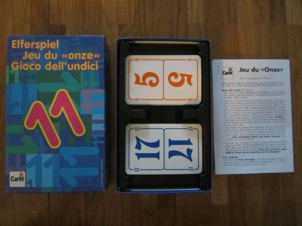Jeu du "onze", Carlit (avec règles du jeu)