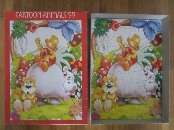 Puzzle "Cartoon animals" 99 pièces
