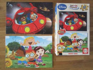 Lot de 2 puzzles Disney "little einsteins" 2 x 25 pces EDUCA